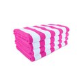 Cali Cabana Towels - Pink , 4PK CALICABANA-PNK